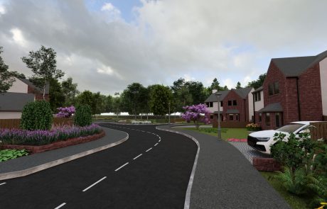 Netherwood, Mauchline - housing development