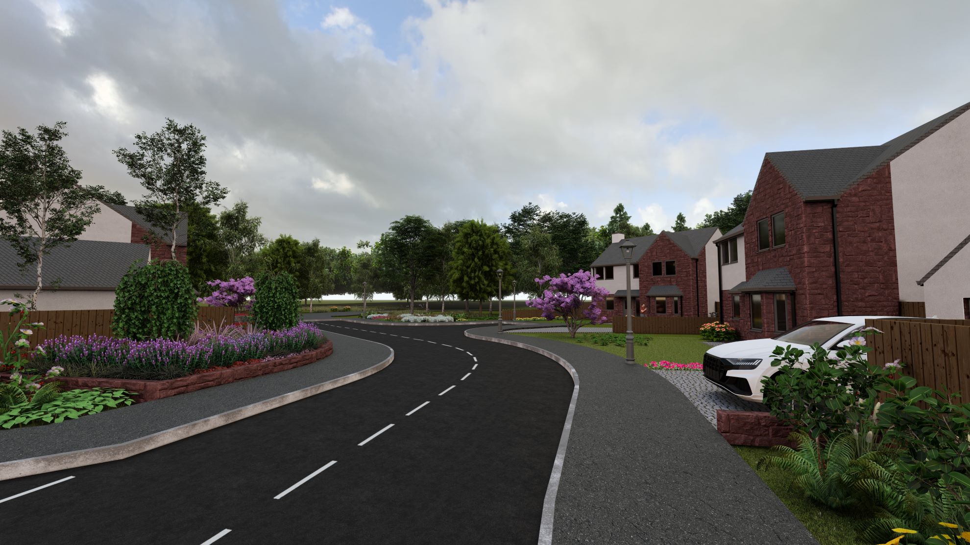 Netherwood, Mauchline - housing development