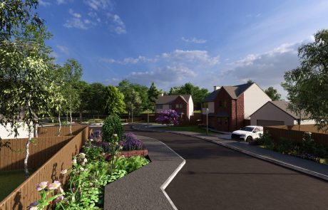 Netherwood, Mauchline - housing development